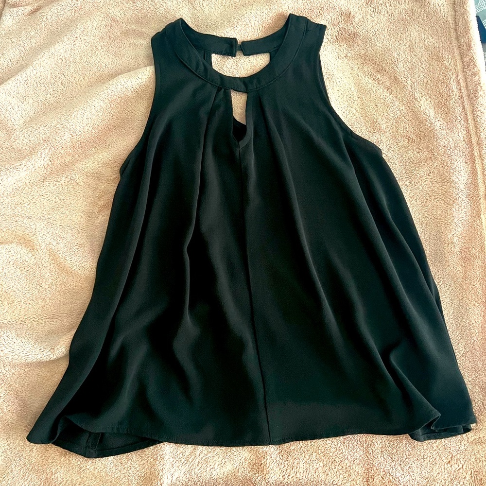 Xhilaration black halter top